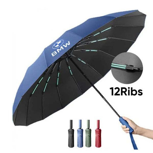 BMW 12 Ribs Umbrella Auto-Open/Close Wind Resistant - Beasymart