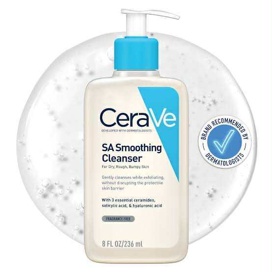 CeraVe SA Smoothing Cleanser 236ml - Beasymart