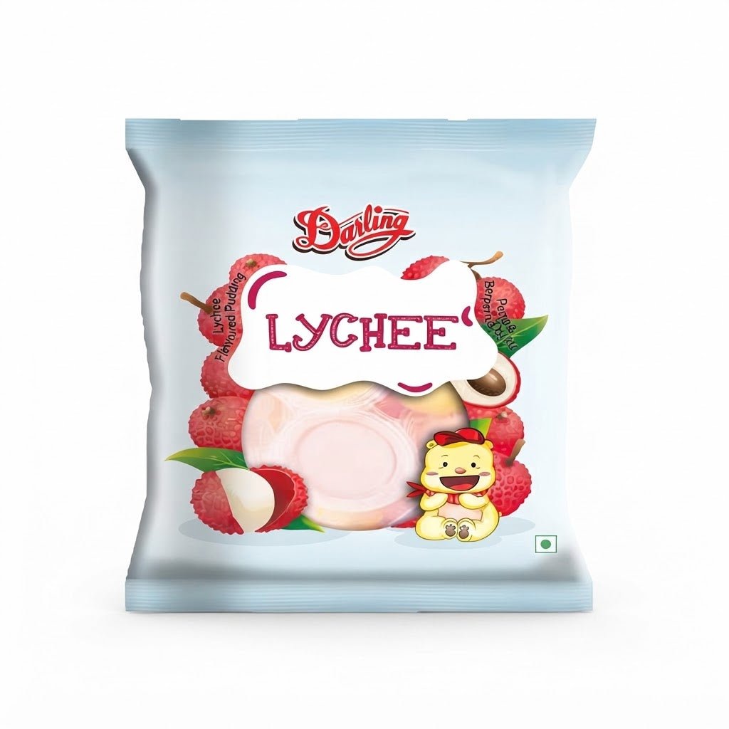 Darling Lychee Flavoured Pudding (210g) - Beasymart
