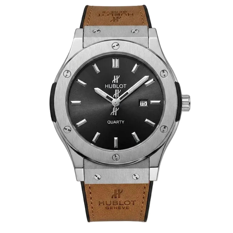 Hublot Classic Fusion Quartz timepiece. - Beasymart