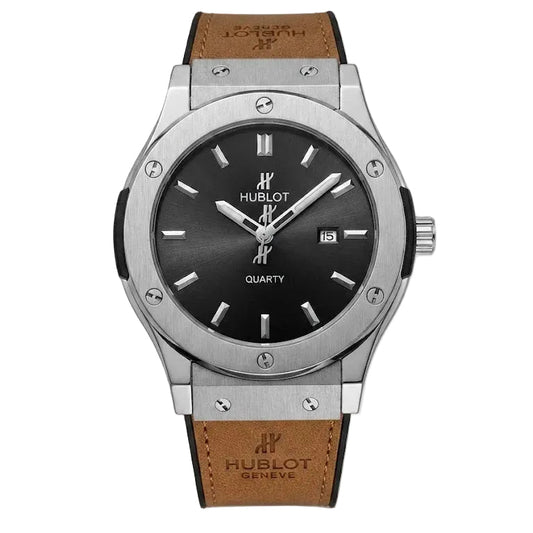 Hublot Classic Fusion Quartz timepiece. - Beasymart