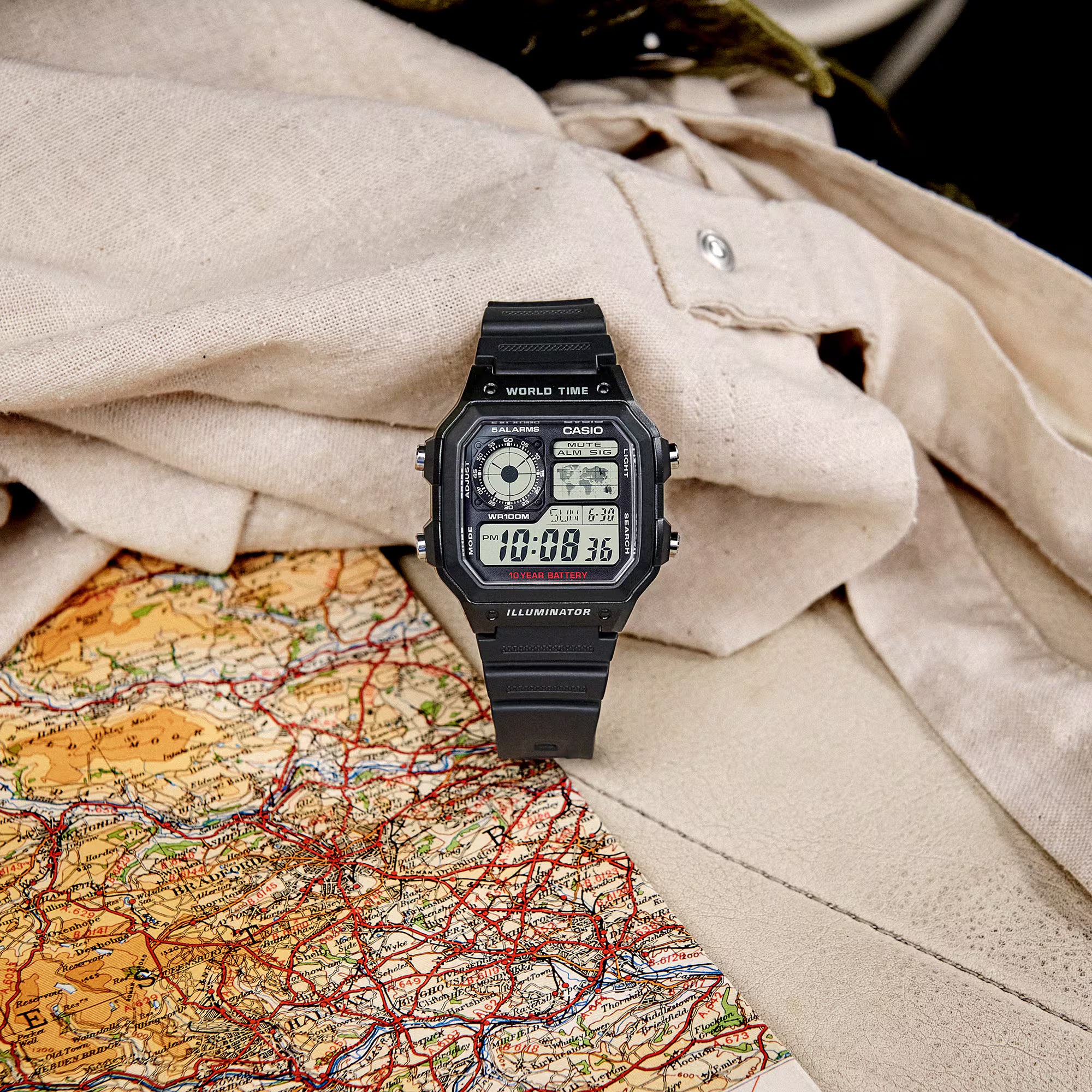 Casio World Time AE-1200 - M004