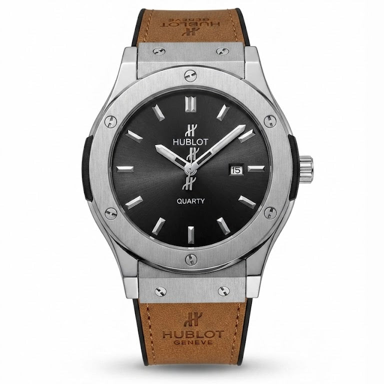 Hublot Classic Fusion Quartz timepiece.
