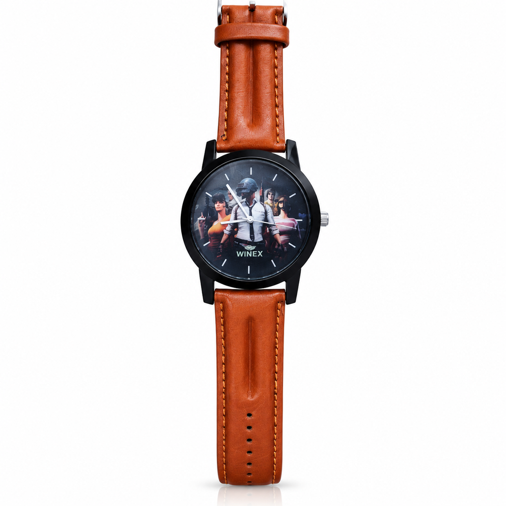 WINEX PUBG-themed Analog Wrist Watch