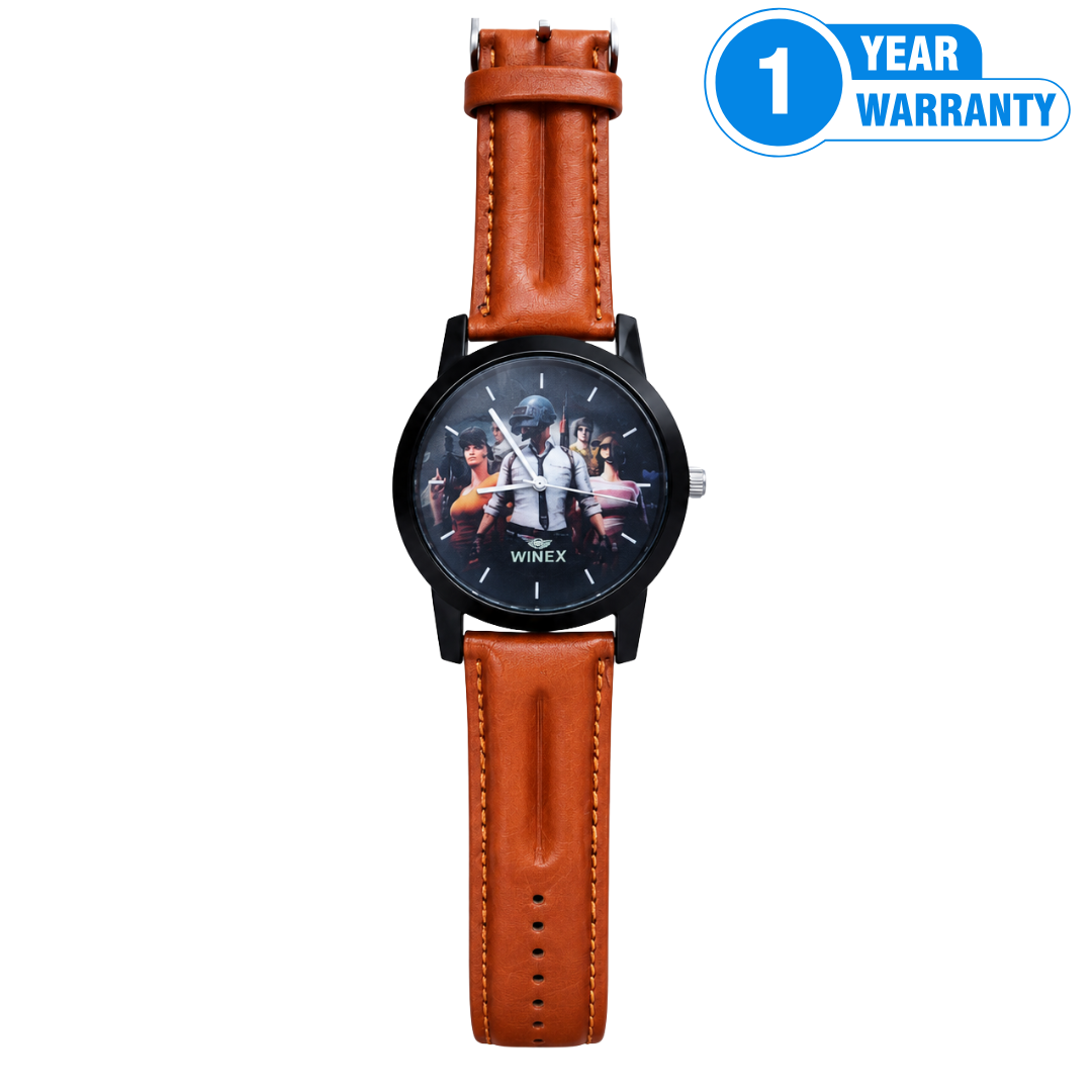 WINEX PUBG-themed Analog Wrist Watch