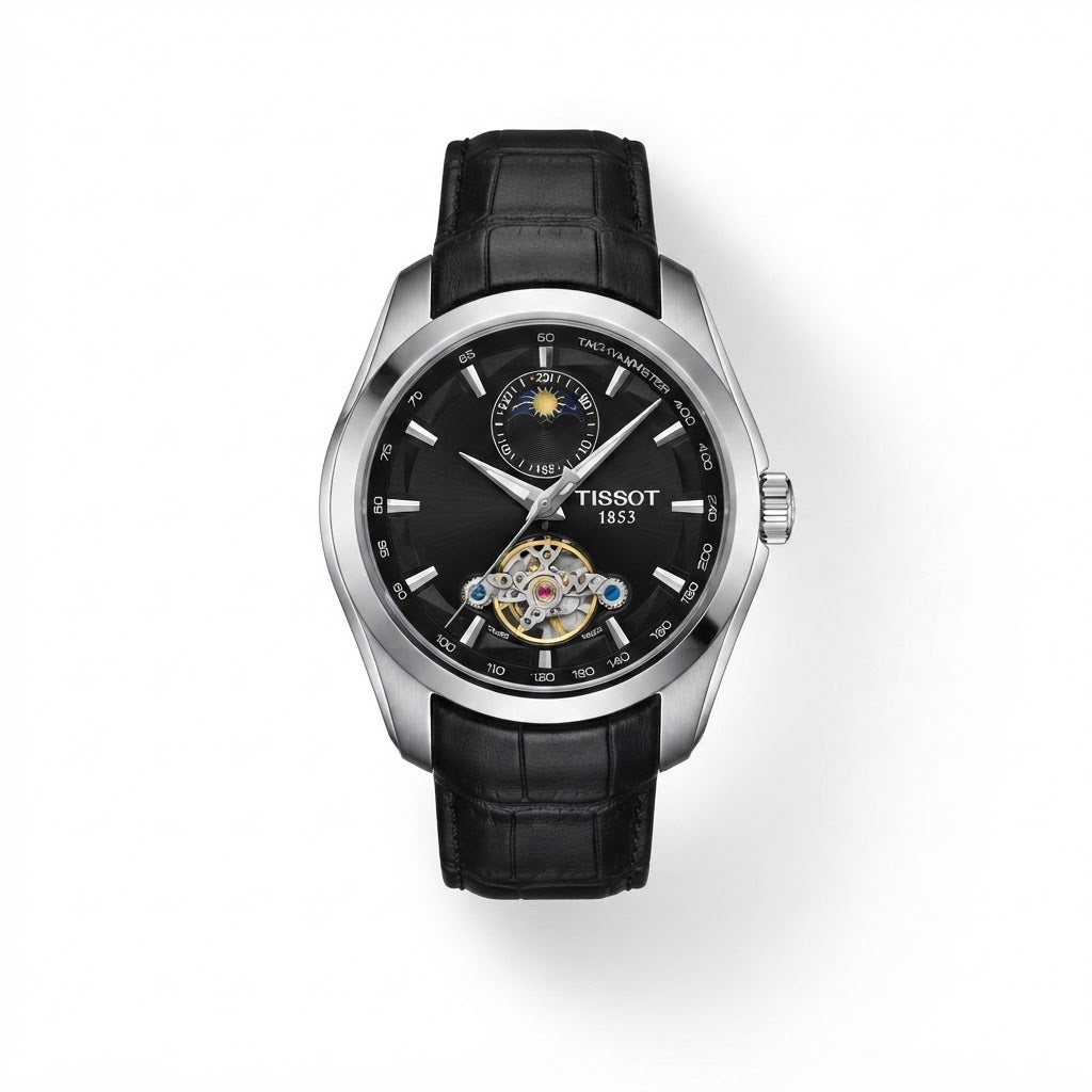Tissot 1853 Moonphase Open Heart Automatic Watch