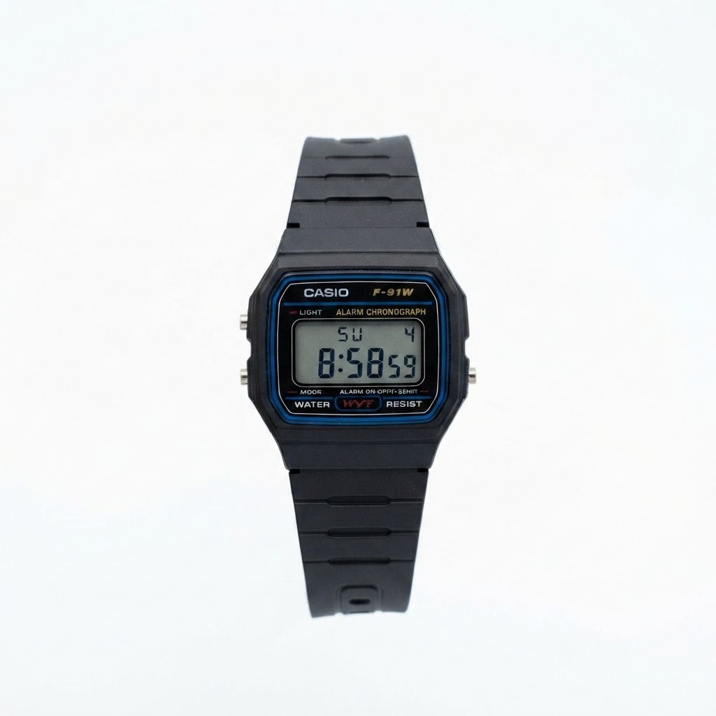 Casio F-91W digital watch - M032