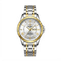 POEDAGAR 615 Two-Tone Quartz Watch - M040