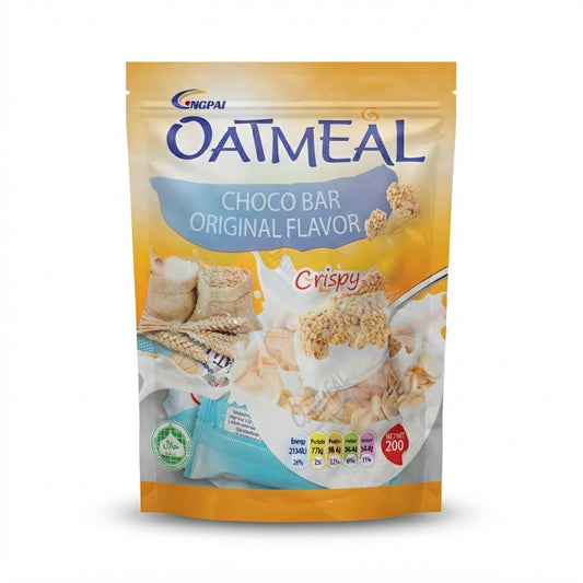 Yingpai Oatmeal Oat Chocolate Bar Low Fat 200gm