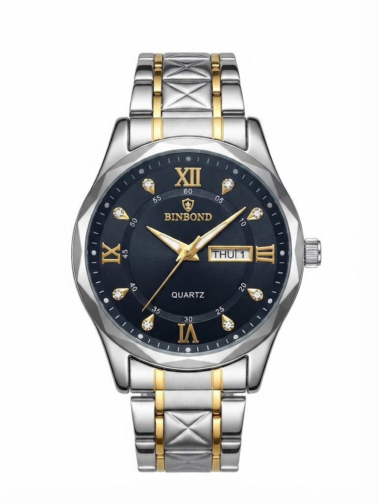 BINBOND 2521 Quartz Wristwatch for Men.  - M052