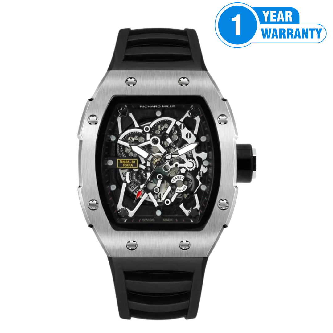 Rafael Nadal Manual Winding Skeletonized Watch