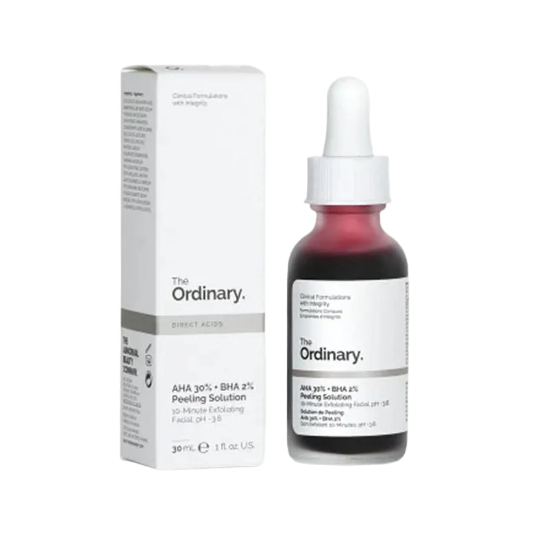 AHA 30% + BHA 2% Peeling Solution – 30ml Exfoliating and Skin Clarifying Treatment