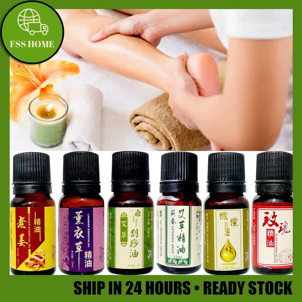 10ml Essential Oil Diffuser – Aromatherapy Fragrance for Massage & Scraping Therapy | Relaxation & Wellness