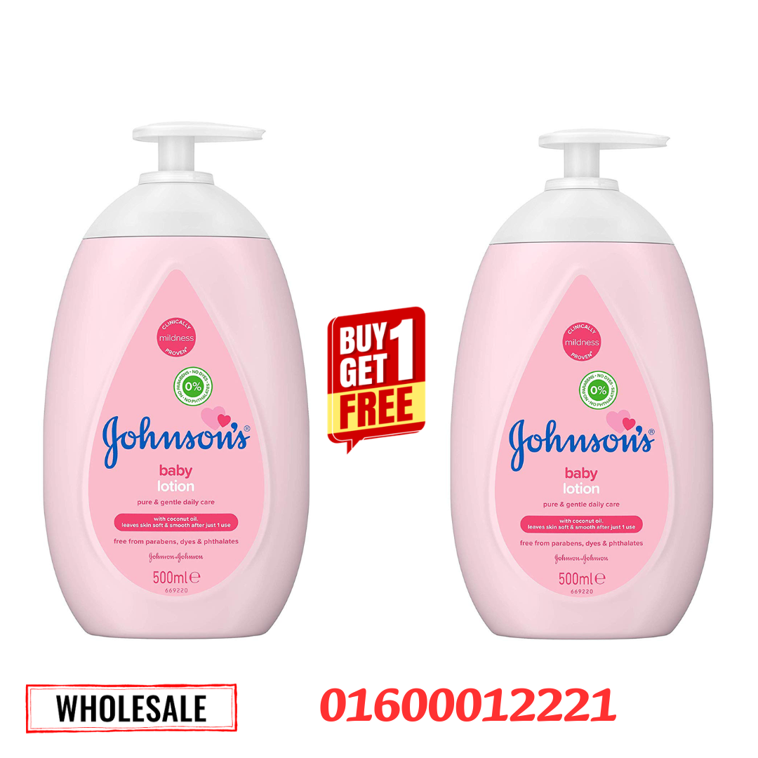 Johnsons Baby Lotion 500ml Buy 1 Get 1 Offer