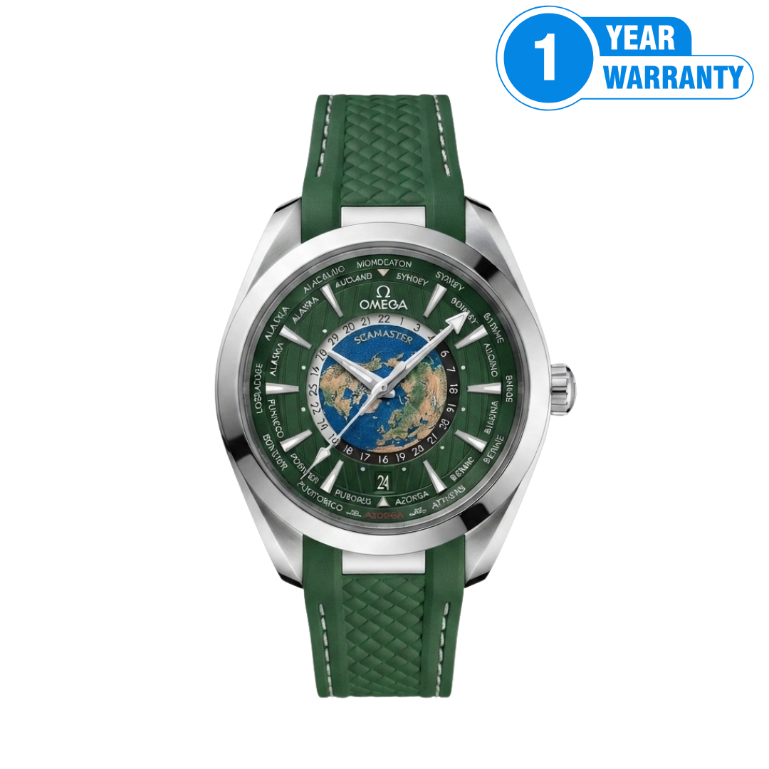 OMEGA Seamaster Aqua Terra GMT Worldtimer