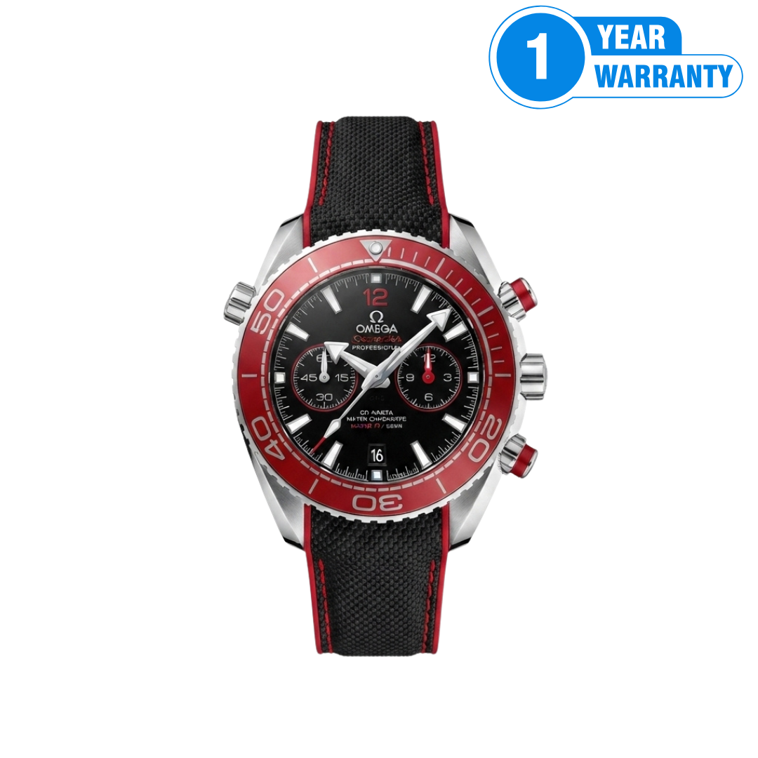 Omega Seamaster Planet Ocean Chronograph Watch.