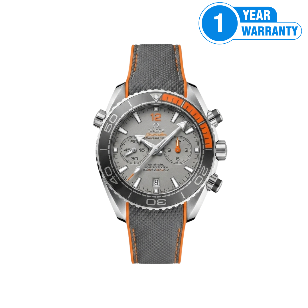 Omega Seamaster Planet Ocean Chronometer Chronograph Watch.