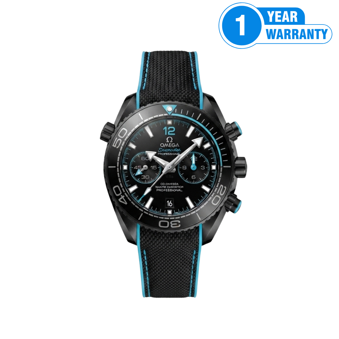 Omega Seamaster Planet Ocean Chronometer Chronograph Watch.
