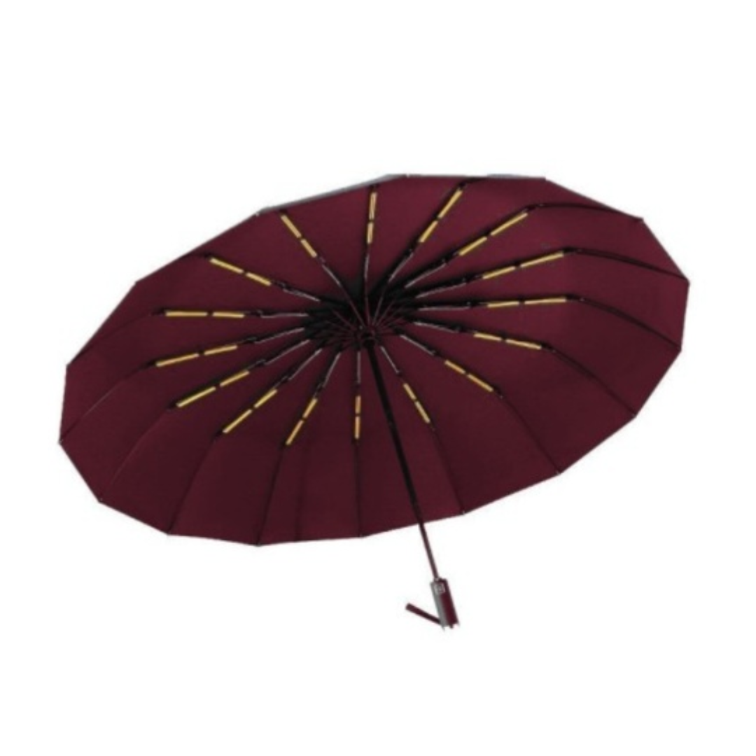 Rahman Windproof 16 Rib Auto Open Close Strong Frame Umbrella (48 Bones)