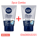 Nivea Men Dark Spot Reduction Face Wash 50ml 2Pcs Combo Offer