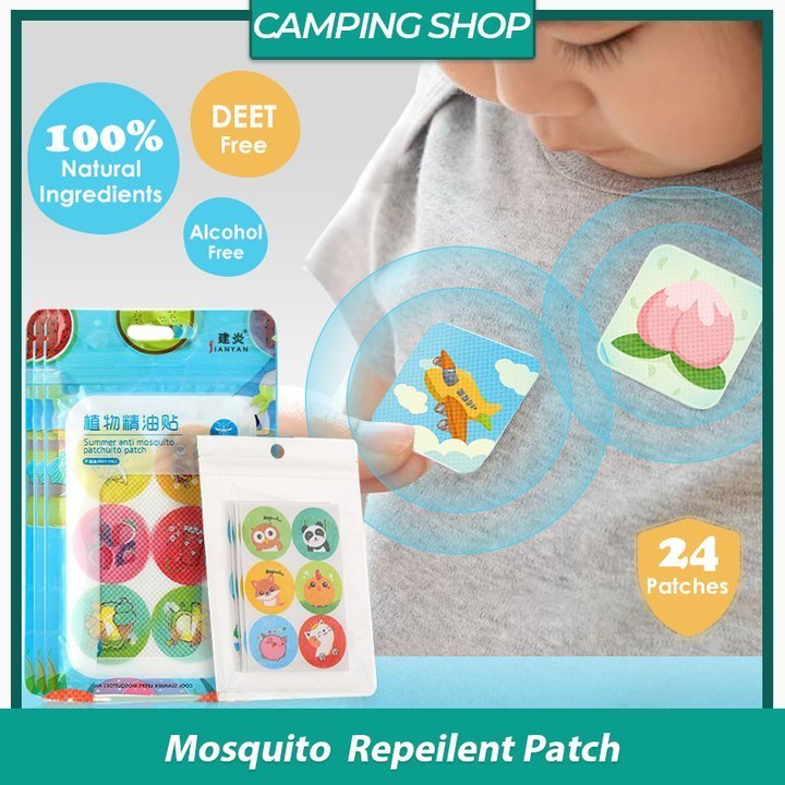36pcs Plant Essential Oil Mosquito Repellent Patch Suitable Babies / Children / Pregnant Women - Beasymart