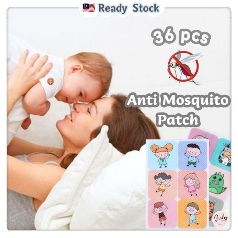 36pcs Plant Essential Oil Mosquito Repellent Patch Suitable Babies / Children / Pregnant Women - Beasymart