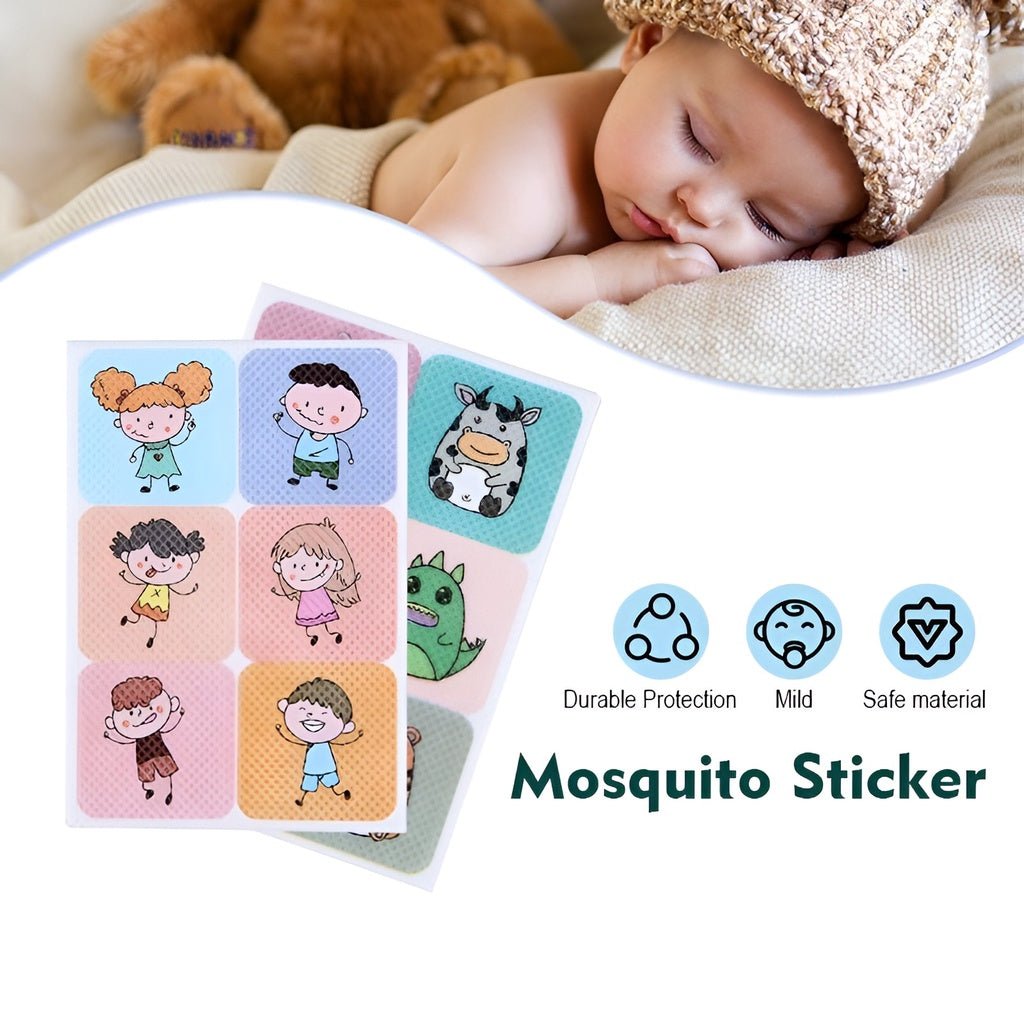 36pcs Plant Essential Oil Mosquito Repellent Patch Suitable Babies / Children / Pregnant Women - Beasymart