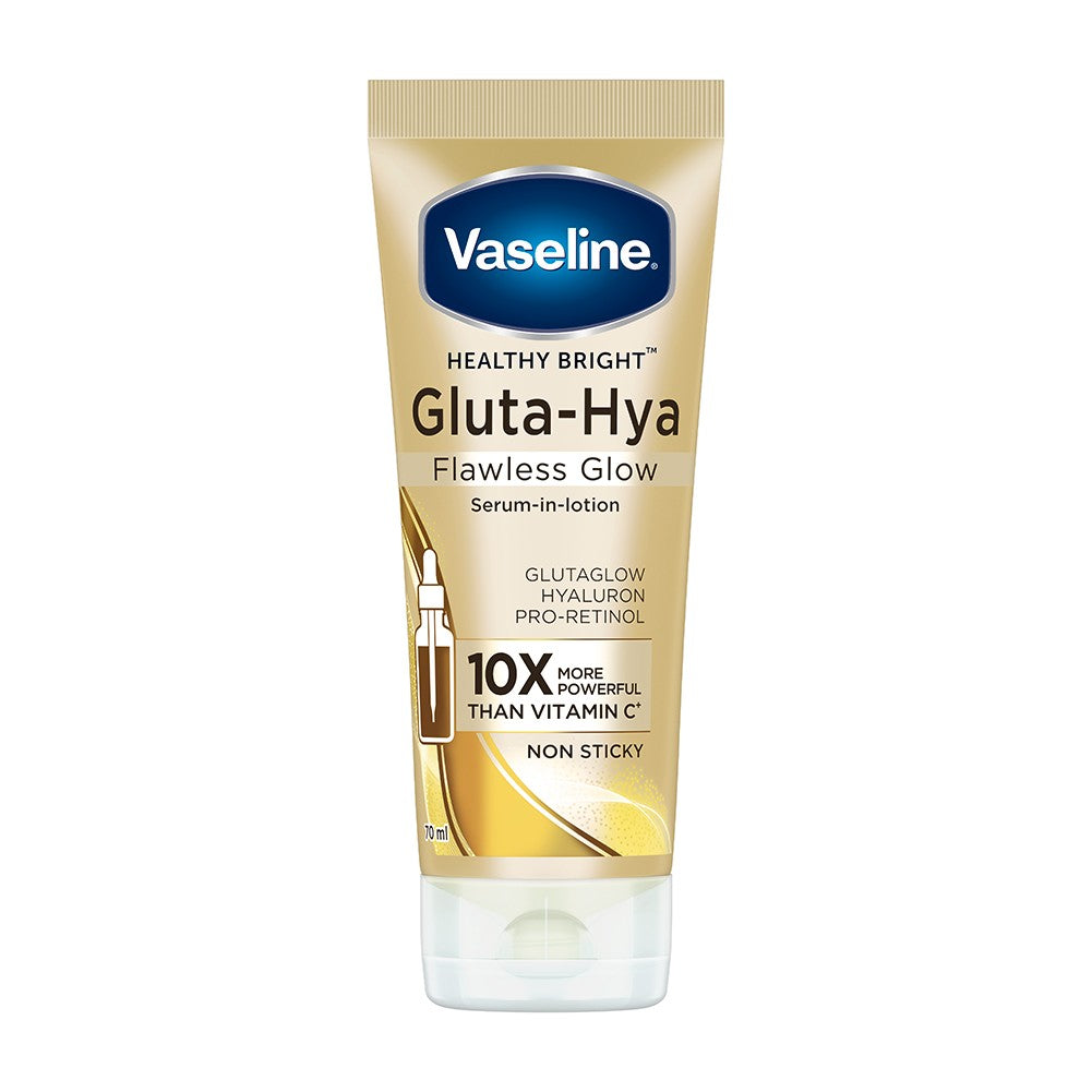 Vaseline Gluta Hya Flawless Glow Serum In Lotion 70ml