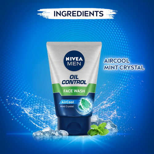 Nivea Men Oil Control Face Wash 50gm Indian