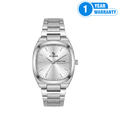All-silver version of the SOBER Classic Men's Stainless Steel Watch