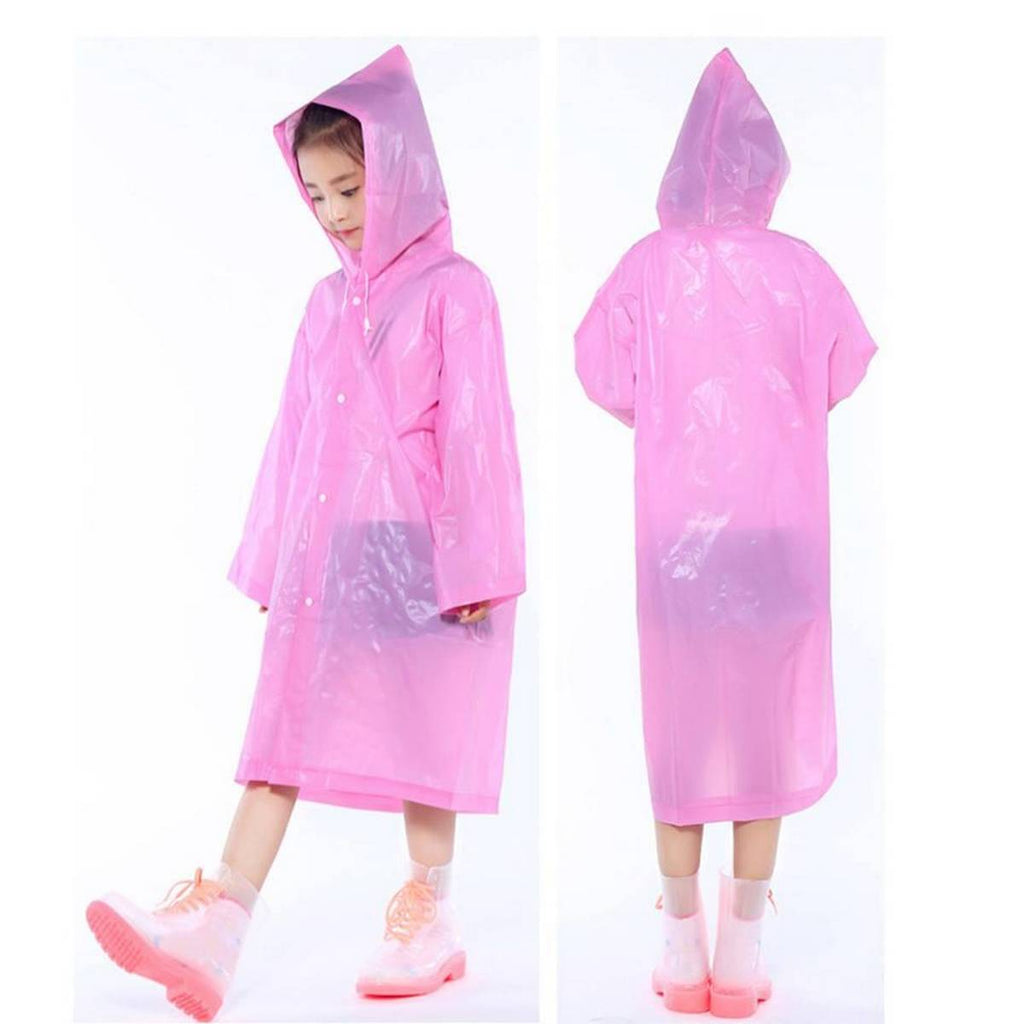 PVC- Polyester Rain Coat For Kids ( Boy Or Girl)