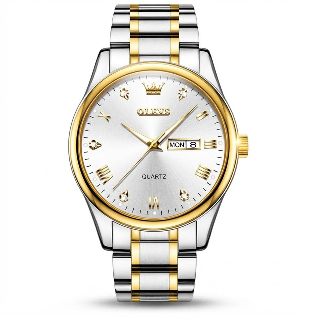 Quartz Wrist Waterproof Women Watch.