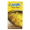 Carex Powershot Extra Time Condoms - 10Pcs Pack