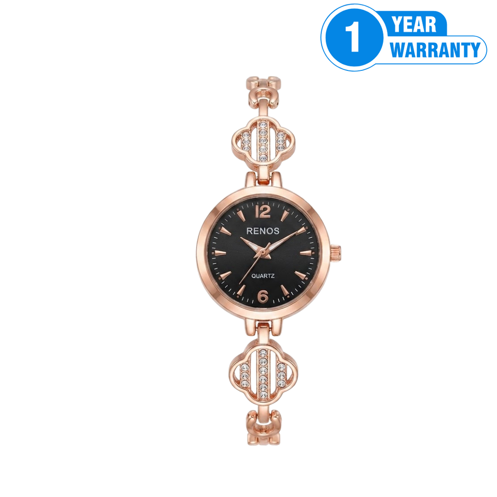 Rose Gold-Toned Renos Quartz Women's Watch