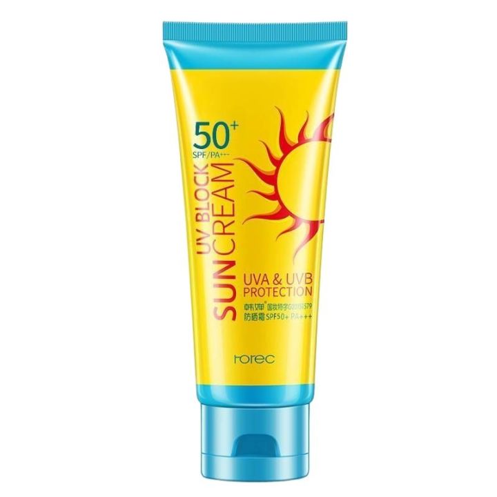 Rorec SPF 50+ PA++ Sunscreen - UVA & UVB Protection - 80g Buy Online Bangladesh BeasyMart