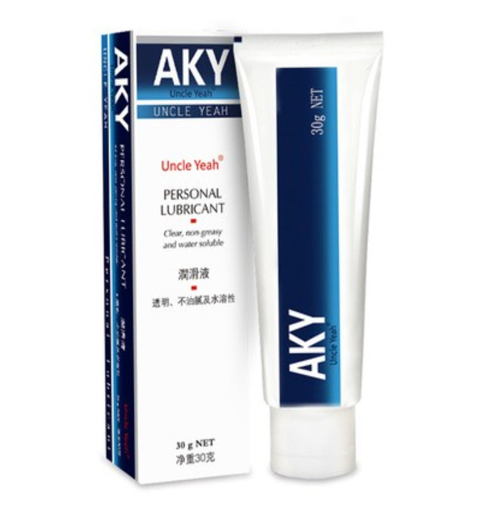 AKY Gel Lubricant Jelly Water Based Soluble Personal Pleasure AKY Lubricant 30g buy online at beasymart