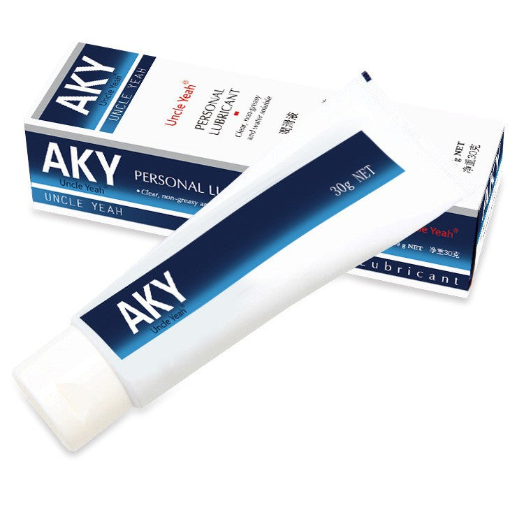 AKY Gel Lubricant Jelly Water Based Soluble Personal Pleasure AKY Lubricant 30g