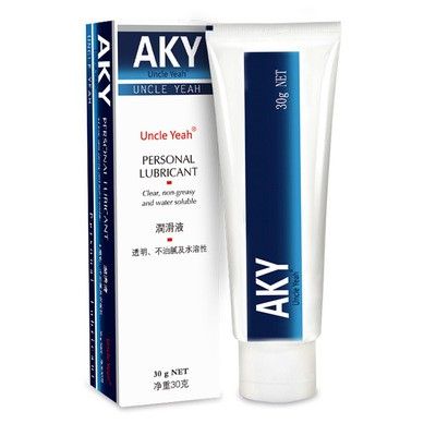 AKY Clear & Non-Greasy Personal Lubricant Gel | Water-Soluble, Non-Sticky, Flavoured – 30g