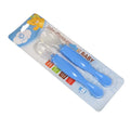 Applebear 2pcs Baby Feeding Spoon Set – Soft Silicone – Multicolor