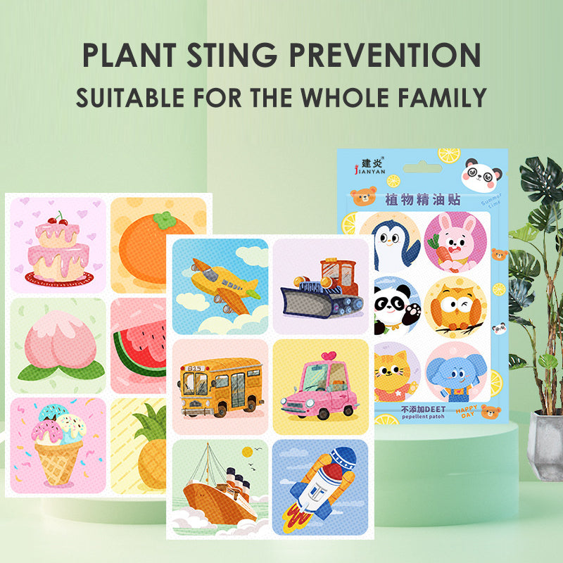 36pcs Plant Essential Oil Mosquito Repellent Patch Suitable Babies / Children / Pregnant Women