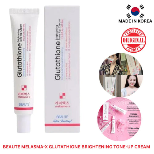 Beaute Glutathione Brightening Tone Up Cream Melasma-X Wrinkle & Whitening & Moisturizing 45ml (Made In Korea)