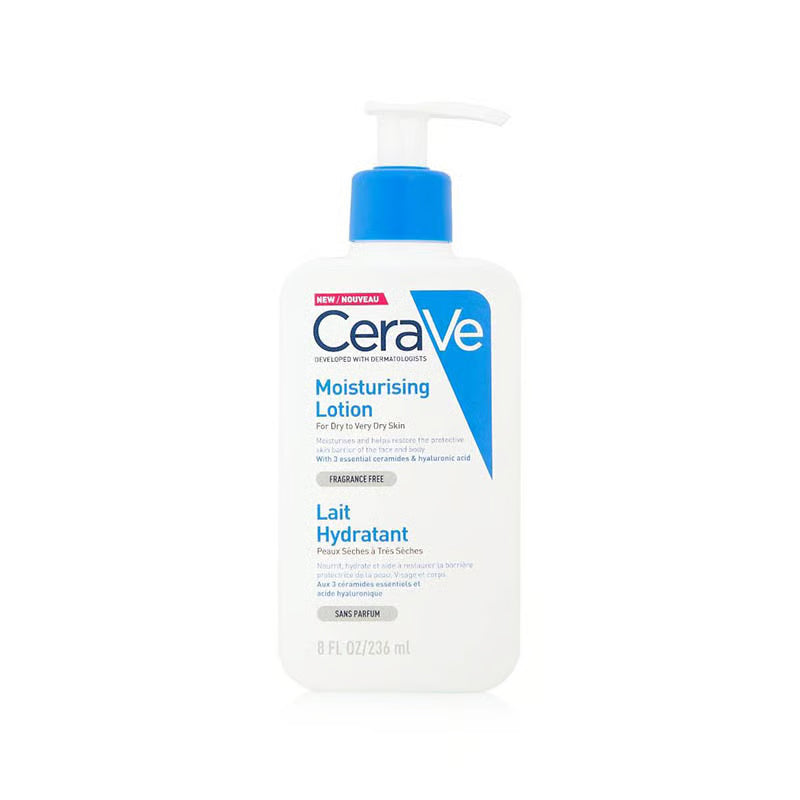 CeraVe Moisturising Lotion _ 236ml _ Daily Face, Body & Hand Moisturiser for Dry to Very Dry Skin