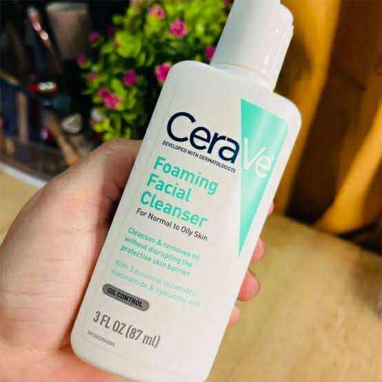 CeraVe Foaming Facial Cleanser For Normal To Oily Skin 87ml