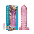 Crystal Time Delay Silicone Rubber Reusable Condom buy online at beasymart