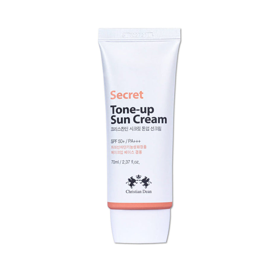 Christian Dean Secret Tone Up Sun Cream SPF 50+ 70ml - Brightening Sunscreen buy online at beasymart www.beasymart.com