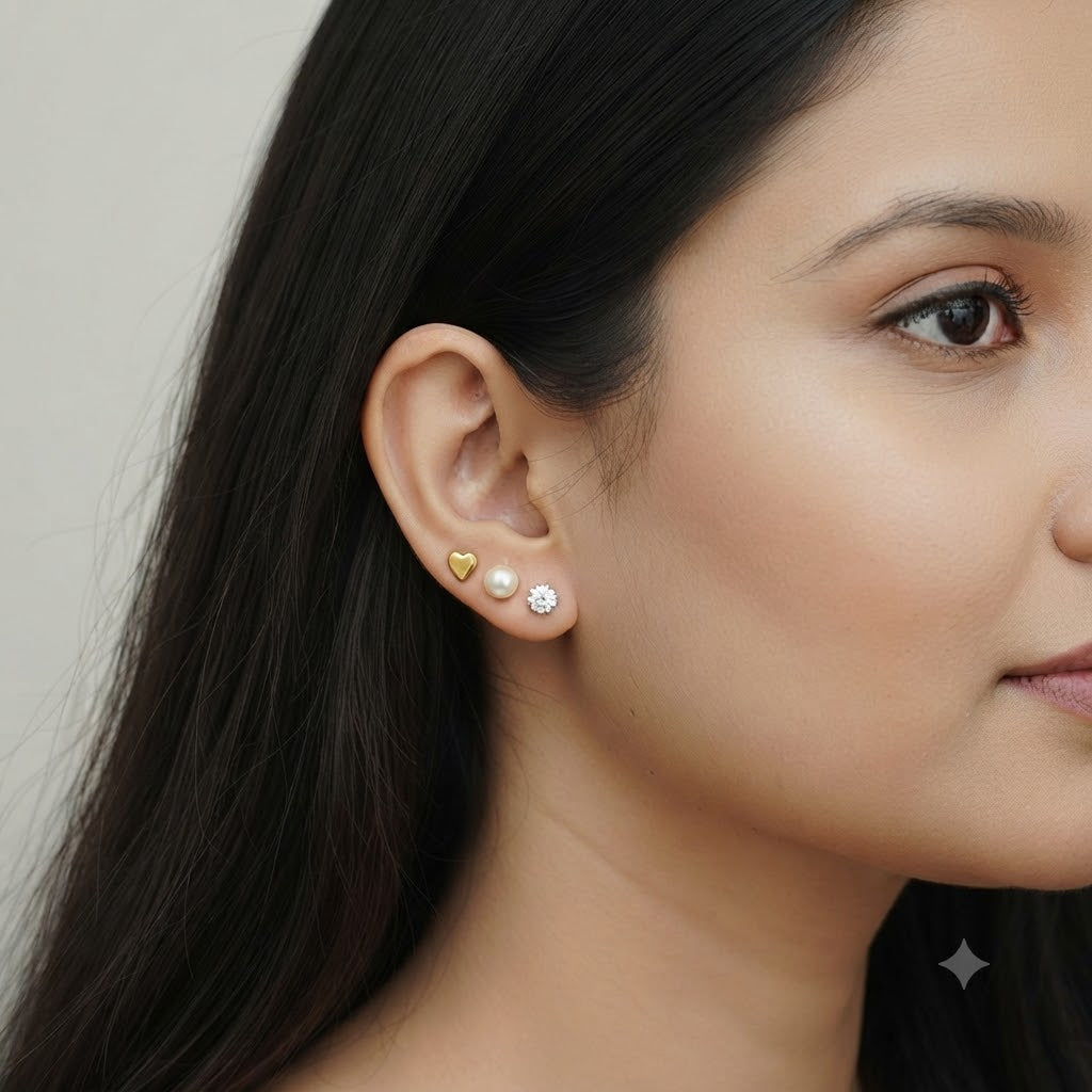 Ladies Earring Set (3 Pairs)