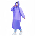 1 Pcs Raincoat High Quality Long Rain Coat Lightweight 0.15mm Thick Travel Rain Coat for Men/Women