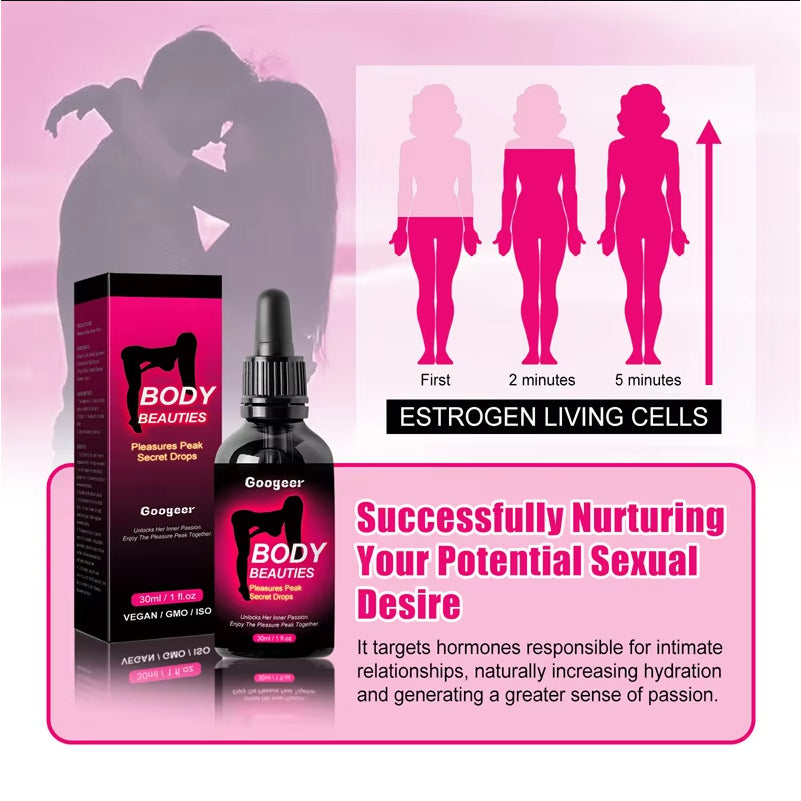 Googeer Body Beauties Sensual Oil Enhances Intimate Moments Creates Romantic Atmosphere Boosts Confidence Body Care 30ml