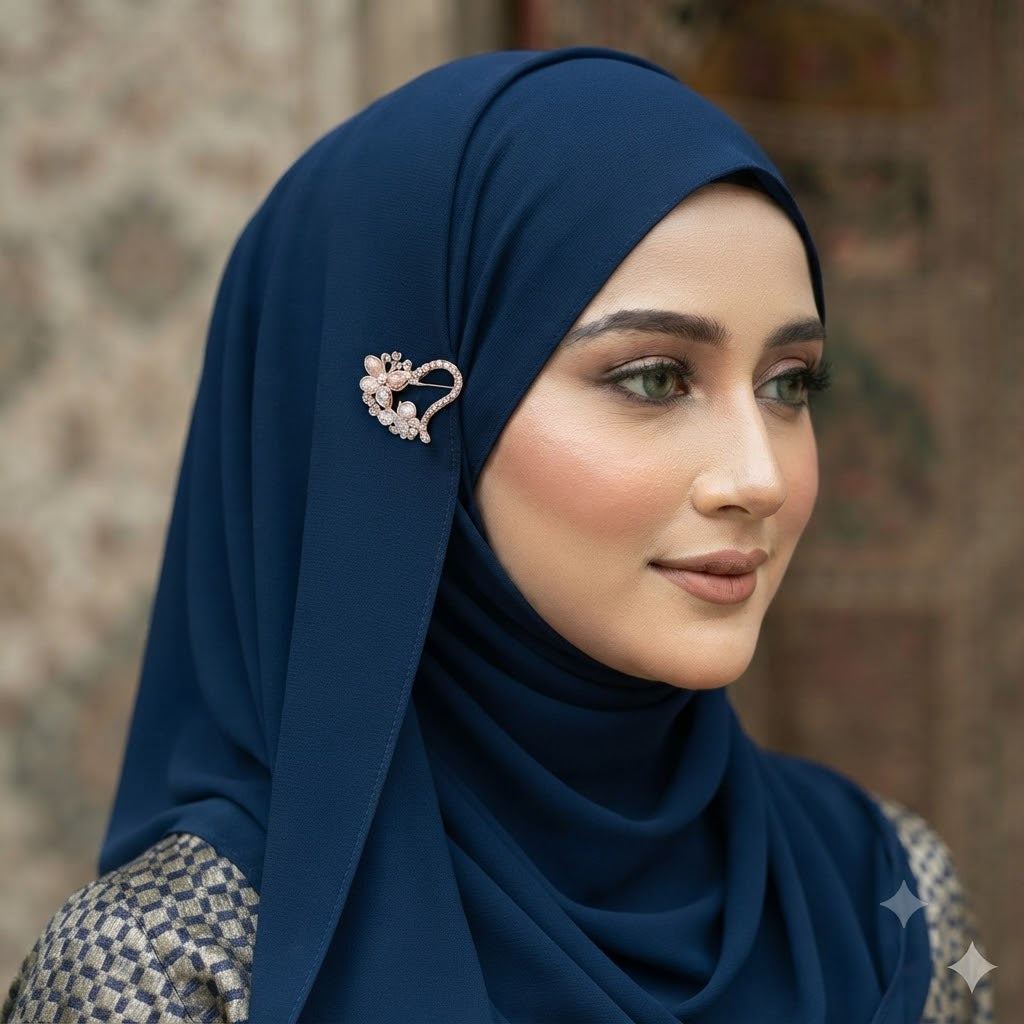 Premium Hijab Clips (2 Pcs) - HC02
