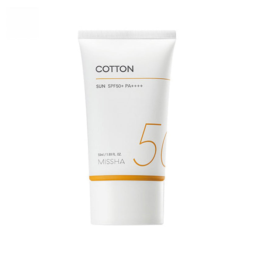 Missha All Around Safe Block Cotton Sun SPF 50 plus 50ml bottle buy online beasymart.com